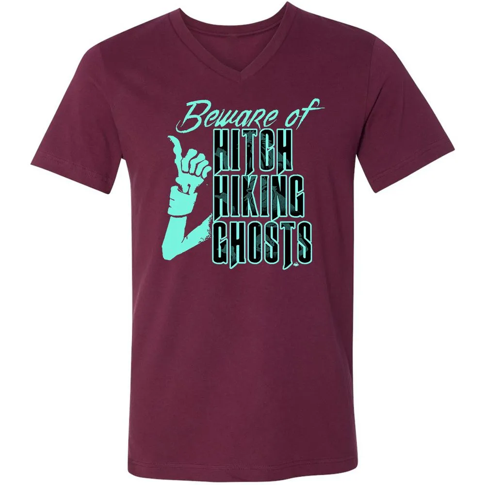 Unisex V-Neck T-Shirt - PAMSS76U - Maroon - 6