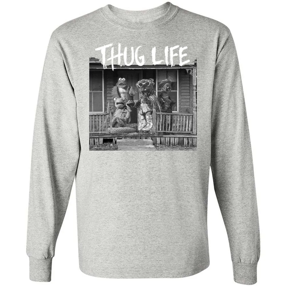 Long Sleeve T-Shirt - WLB8GWLM - Ash - 7
