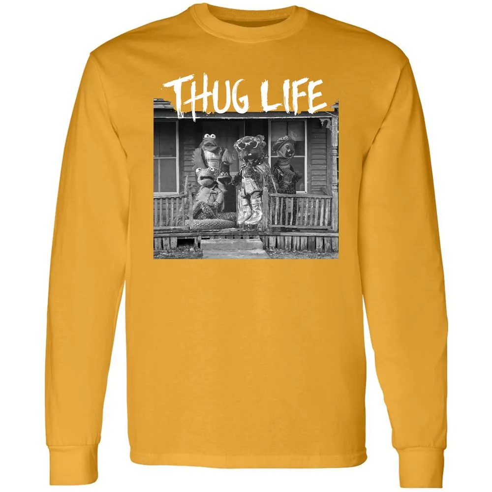 Long Sleeve T-Shirt - WLB8GWLM - Gold - 9