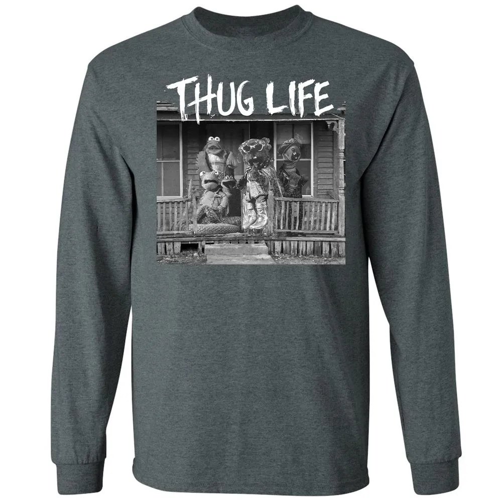 Long Sleeve T-Shirt - WLB8GWLM - Dark Heather - 15
