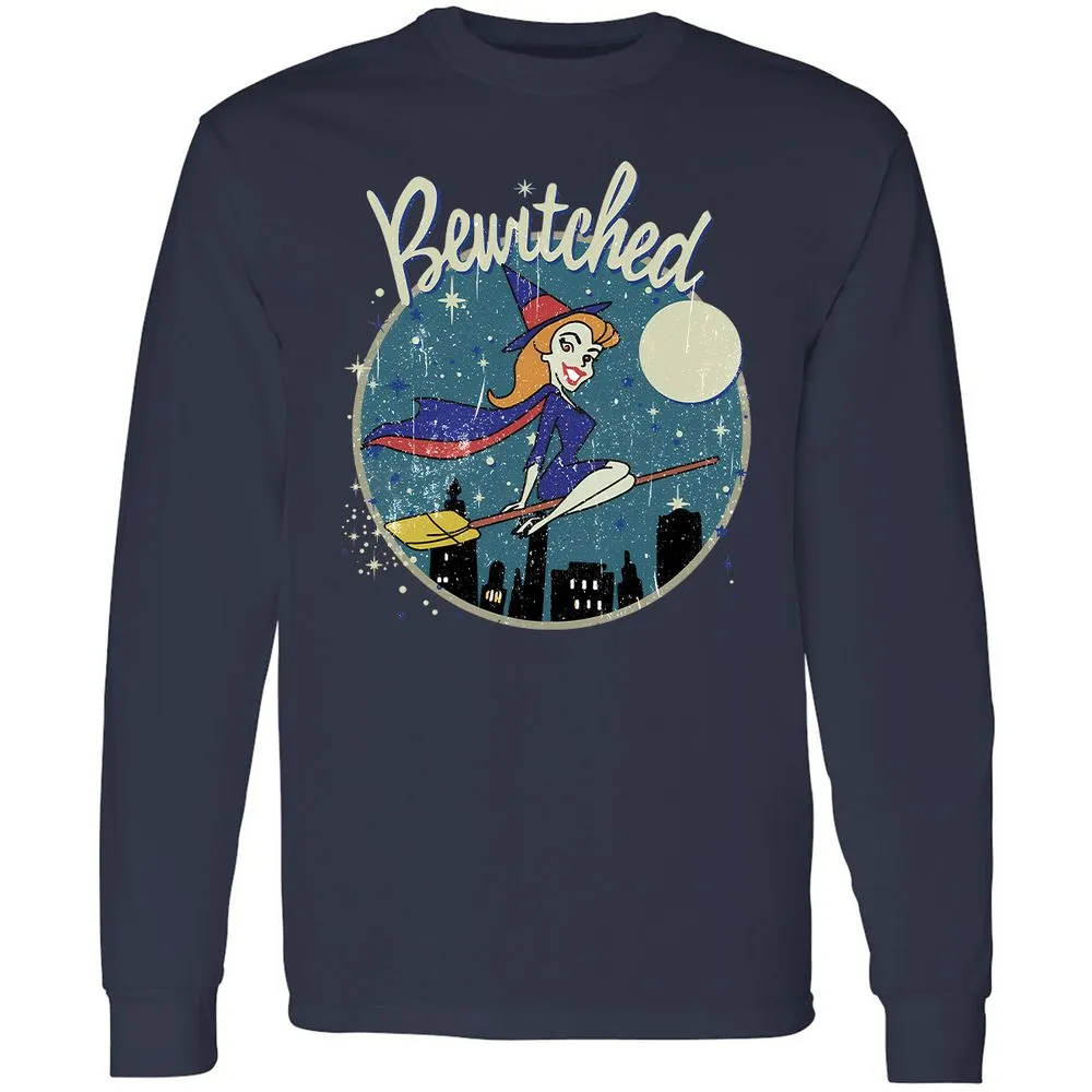 Long Sleeve T-Shirt - A9F4D1M8 - Navy - 2