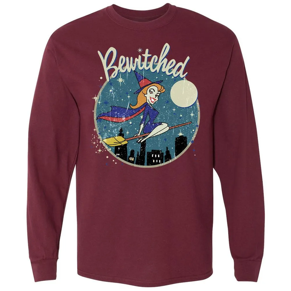 Long Sleeve T-Shirt - A9F4D1M8 - Maroon - 11