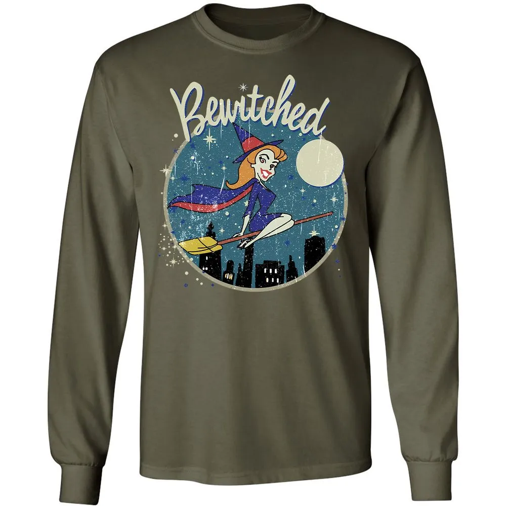 Long Sleeve T-Shirt - A9F4D1M8 - Military Green - 16