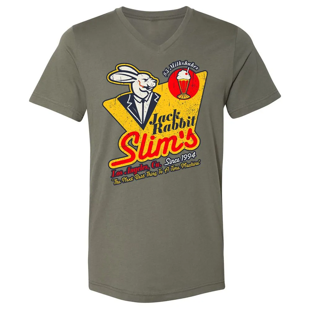 Unisex V-Neck T-Shirt - 211ANB8K - Military Green - 10