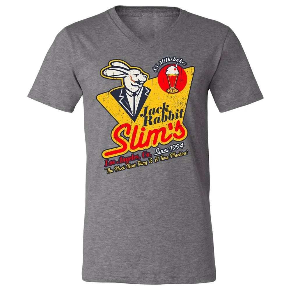 Unisex V-Neck T-Shirt - 211ANB8K - Deep Heather - 13