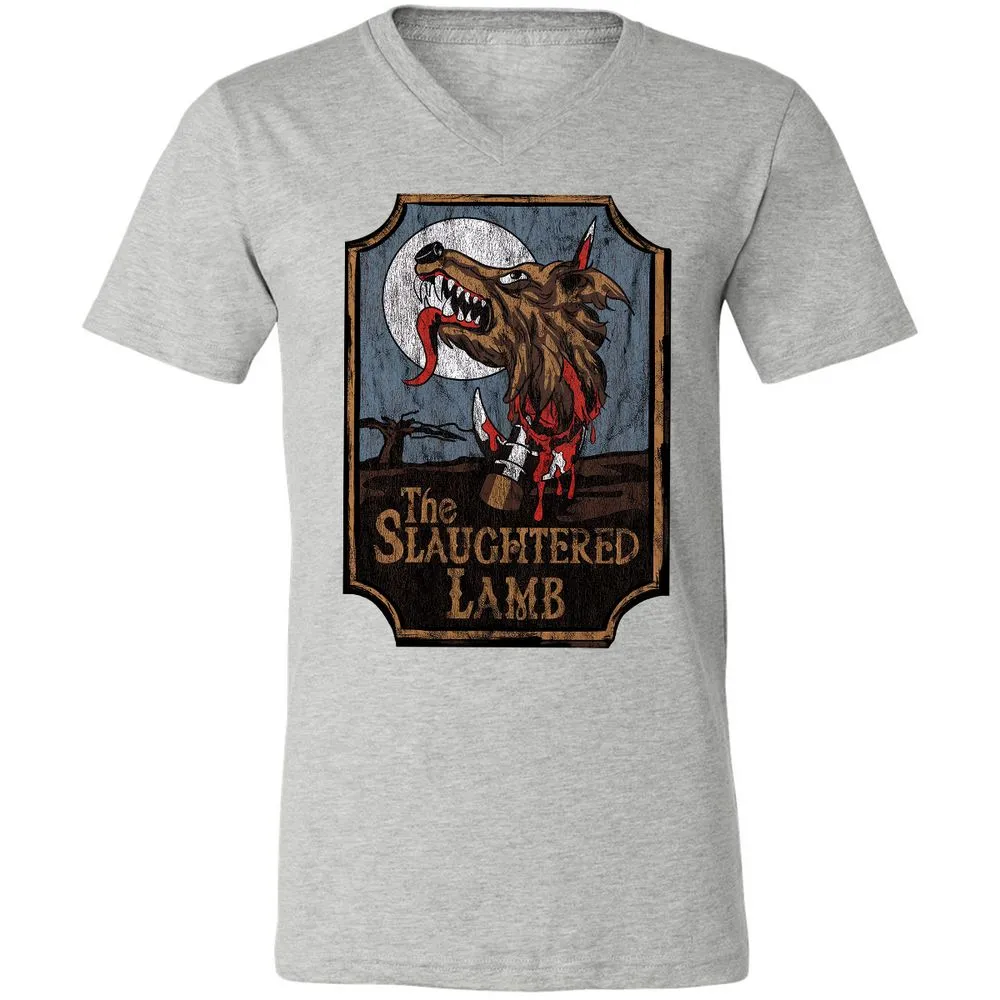 Unisex V-Neck T-Shirt - DLWPCGS2 - Athletic Heather - 7