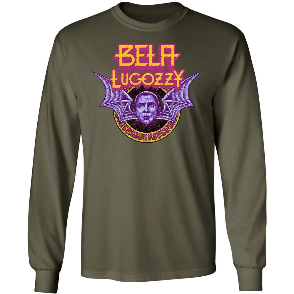 Long Sleeve T-Shirt - 6R8ZKXF4 - Military Green - 16