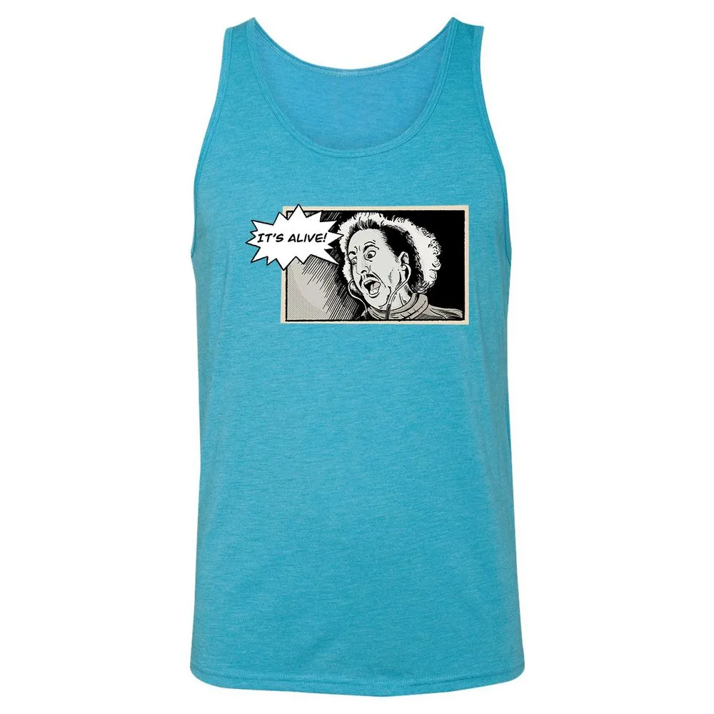 Unisex Jersey Tank - XQQPLCAP - Aqua Triblend - 3