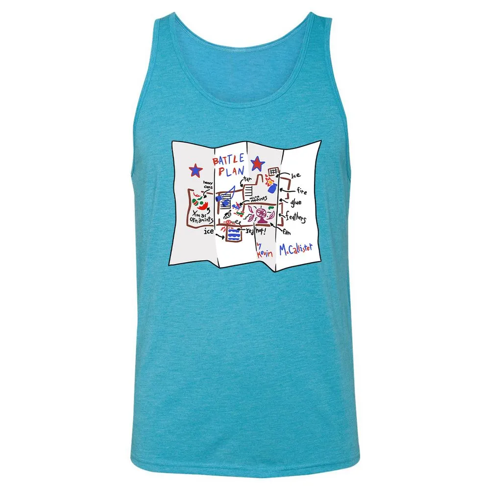 Unisex Jersey Tank - XYK45K39 - Aqua Triblend - 3