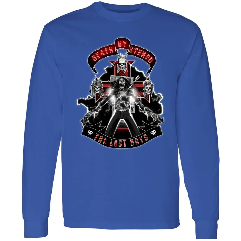 Long Sleeve T-Shirt - DLJYCZBD - Royal - 8