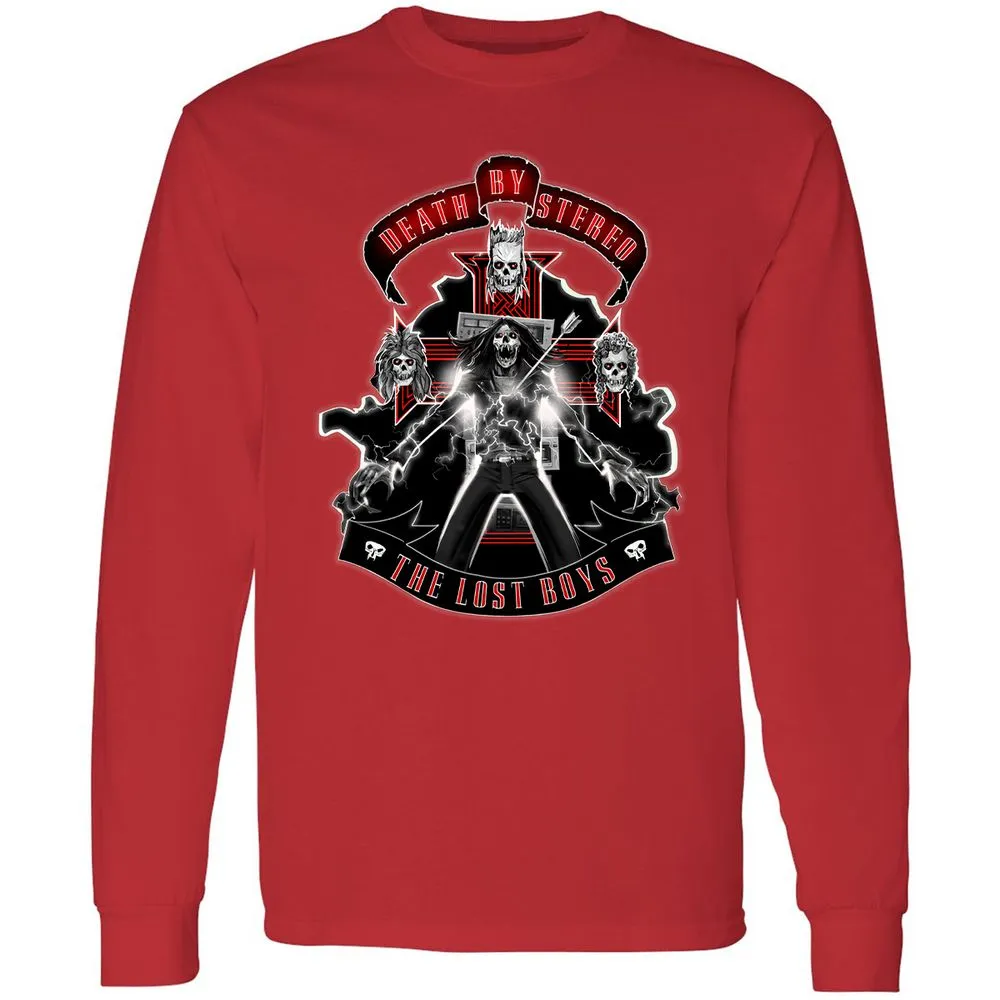 Long Sleeve T-Shirt - DLJYCZBD - Red - 14
