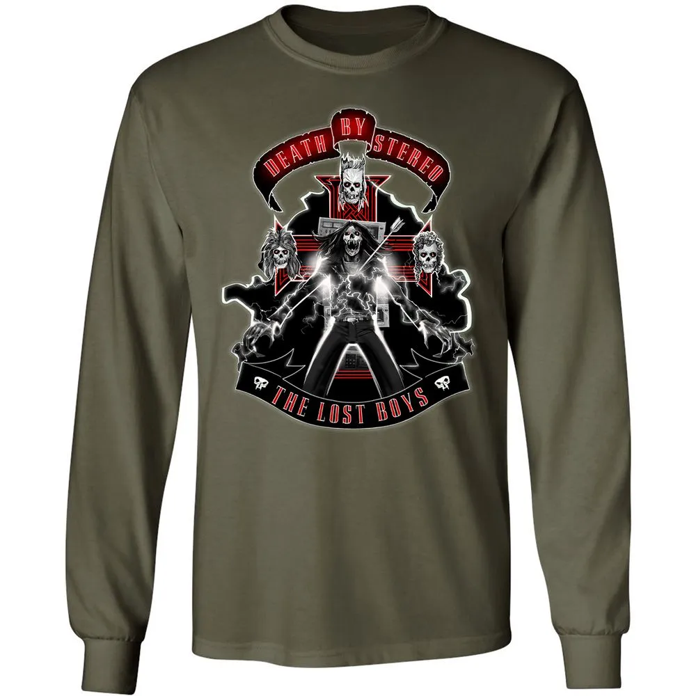Long Sleeve T-Shirt - DLJYCZBD - Military Green - 16