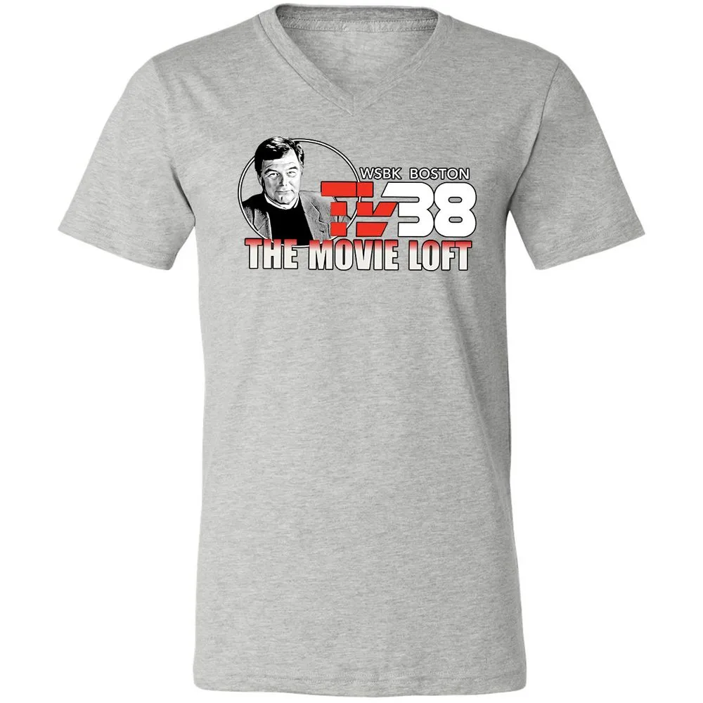 Unisex V-Neck T-Shirt - JQXRQ16J - Athletic Heather - 7