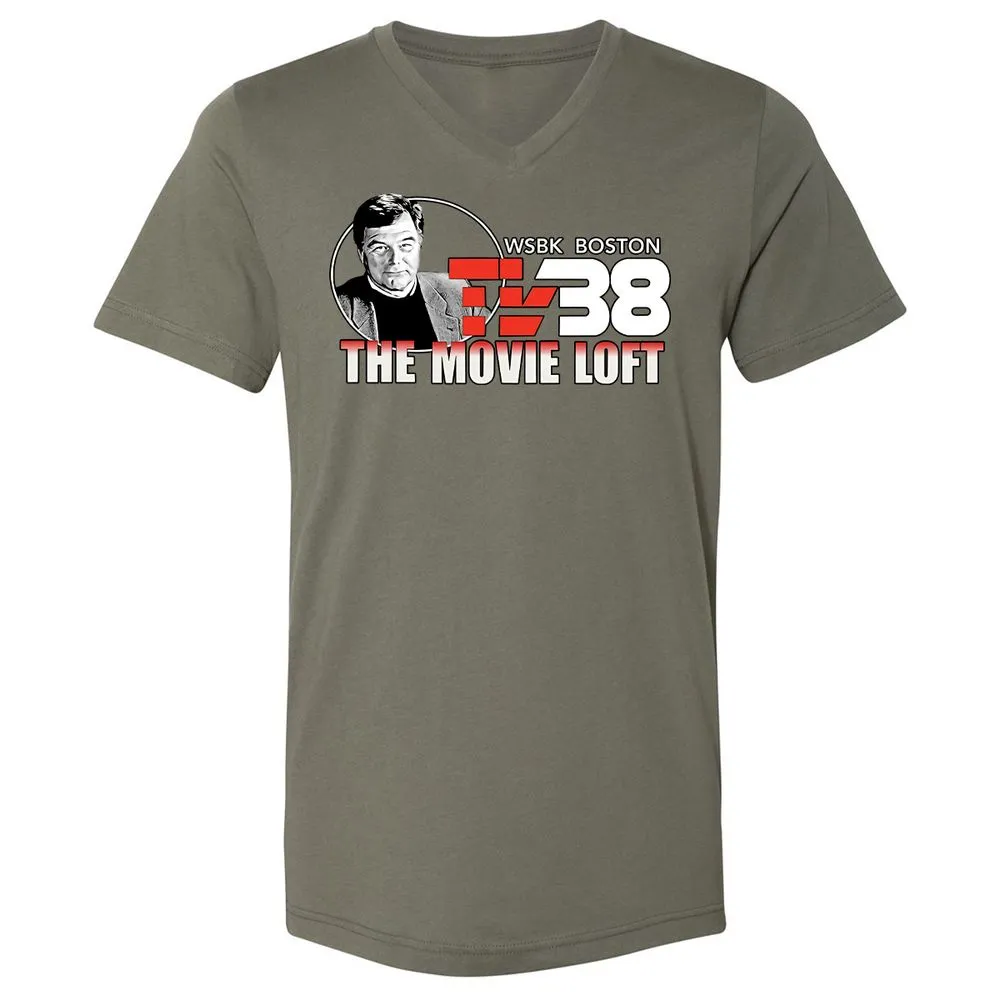 Unisex V-Neck T-Shirt - JQXRQ16J - Military Green - 10