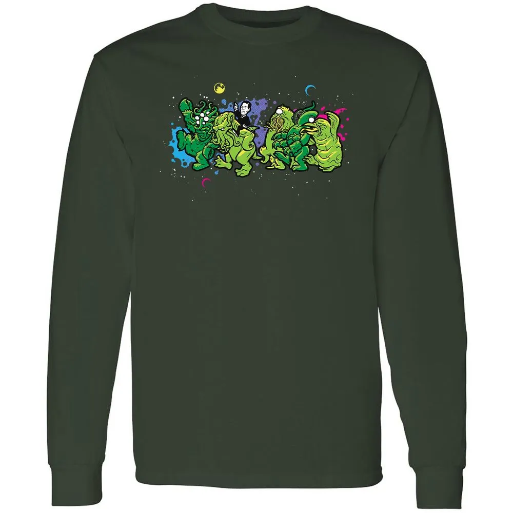 Long Sleeve T-Shirt - A6VXN9G8 - Forest Green - 4