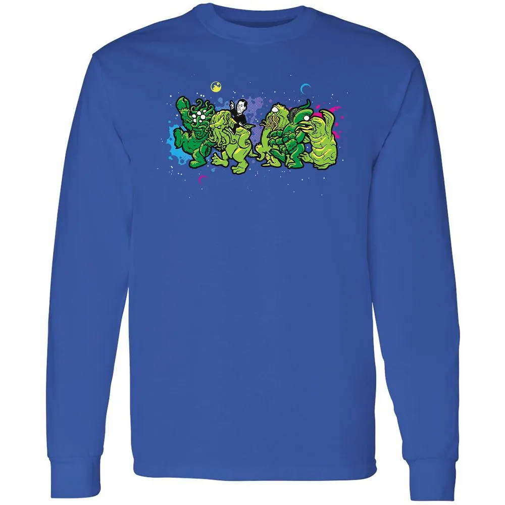 Long Sleeve T-Shirt - A6VXN9G8 - Royal - 8