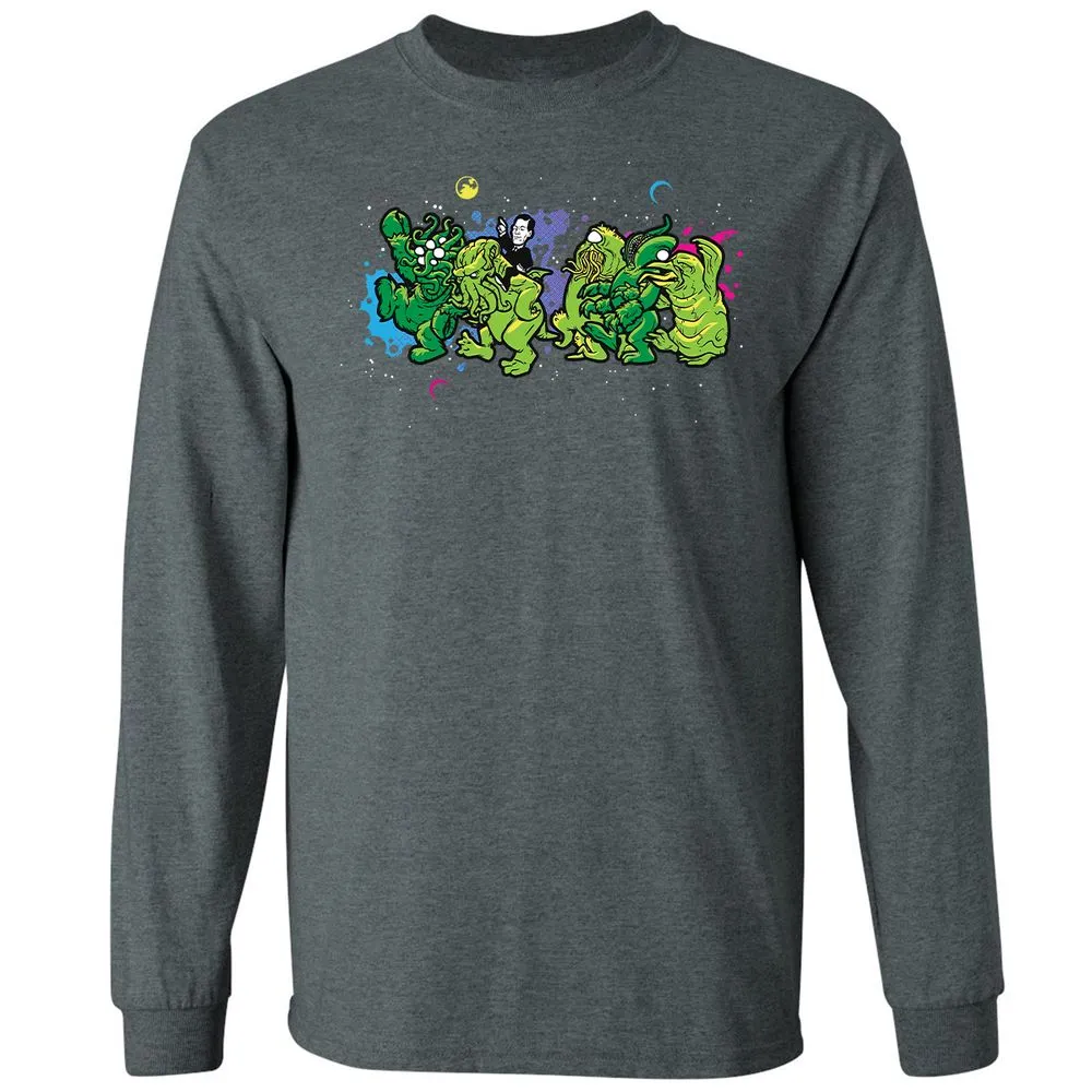 Long Sleeve T-Shirt - A6VXN9G8 - Dark Heather - 15
