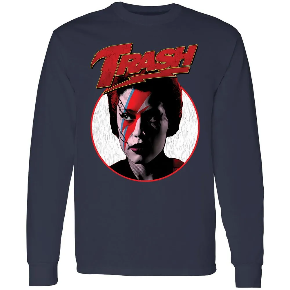 Long Sleeve T-Shirt - 78BLAHGT - Navy - 2