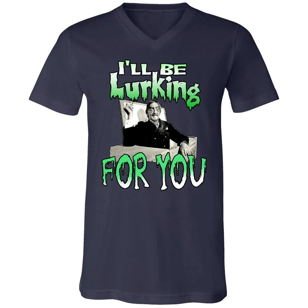 Unisex V-Neck T-Shirt - HTW4R57V - Navy - 2