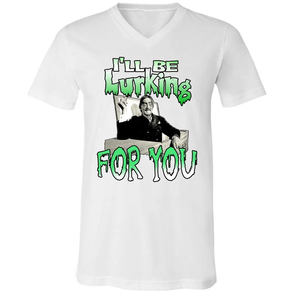 Unisex V-Neck T-Shirt - HTW4R57V - White - 5