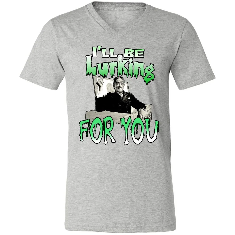 Unisex V-Neck T-Shirt - HTW4R57V - Athletic Heather - 7