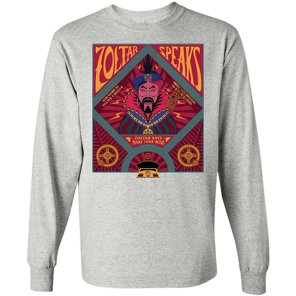 Long Sleeve T-Shirt - 4QLJPFDK - Ash - 7