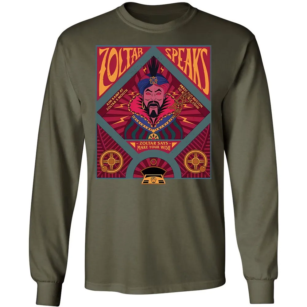 Long Sleeve T-Shirt - 4QLJPFDK - Military Green - 16