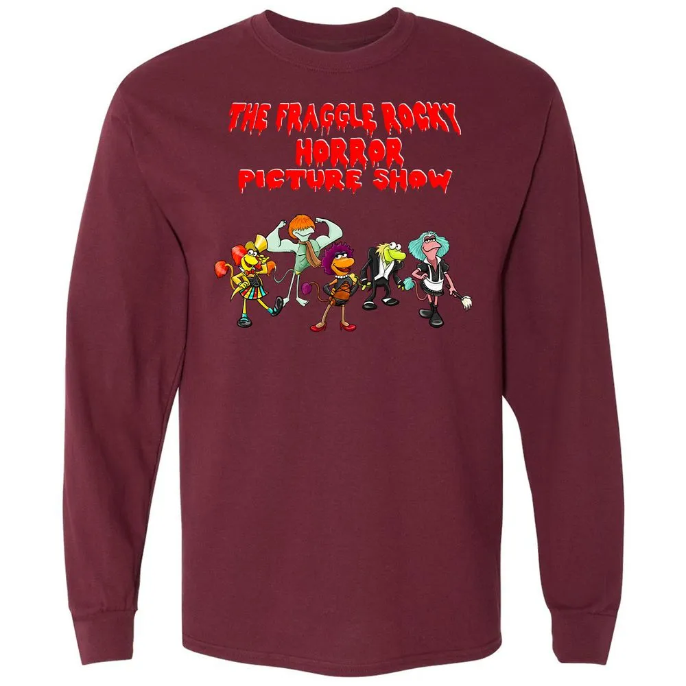 Long Sleeve T-Shirt - 2JZVDN1H - Maroon - 11