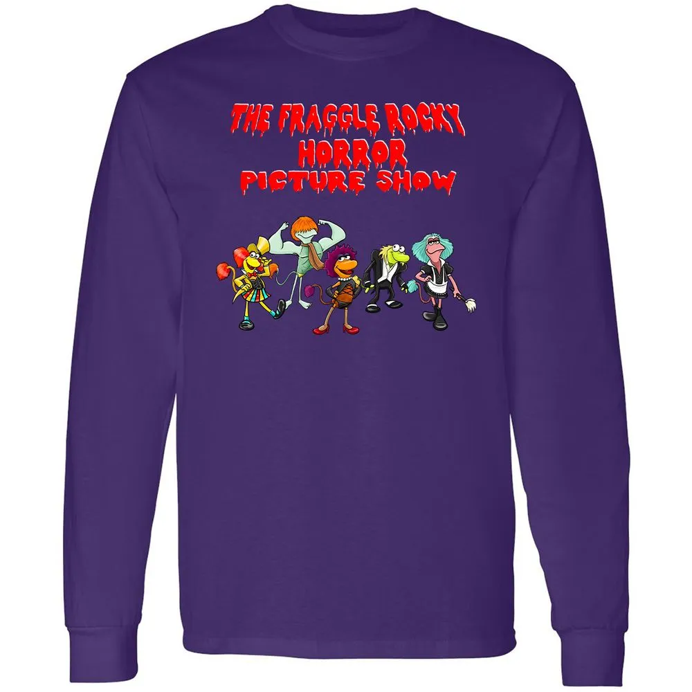Long Sleeve T-Shirt - 2JZVDN1H - Purple - 13