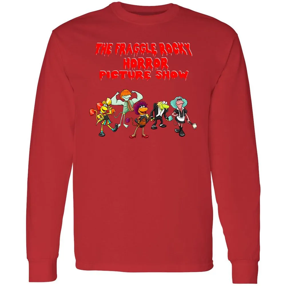 Long Sleeve T-Shirt - 2JZVDN1H - Red - 14
