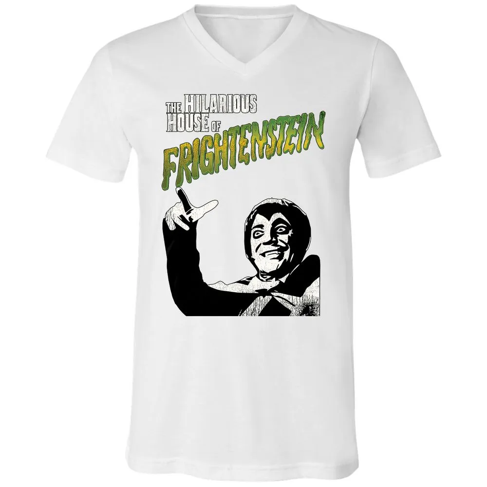 Unisex V-Neck T-Shirt - 8NS4EPXG - White - 5