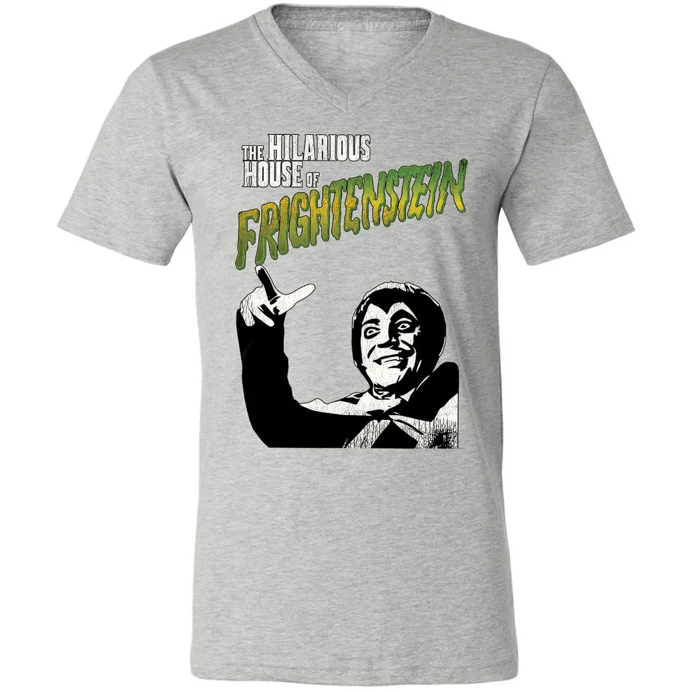 Unisex V-Neck T-Shirt - 8NS4EPXG - Athletic Heather - 7