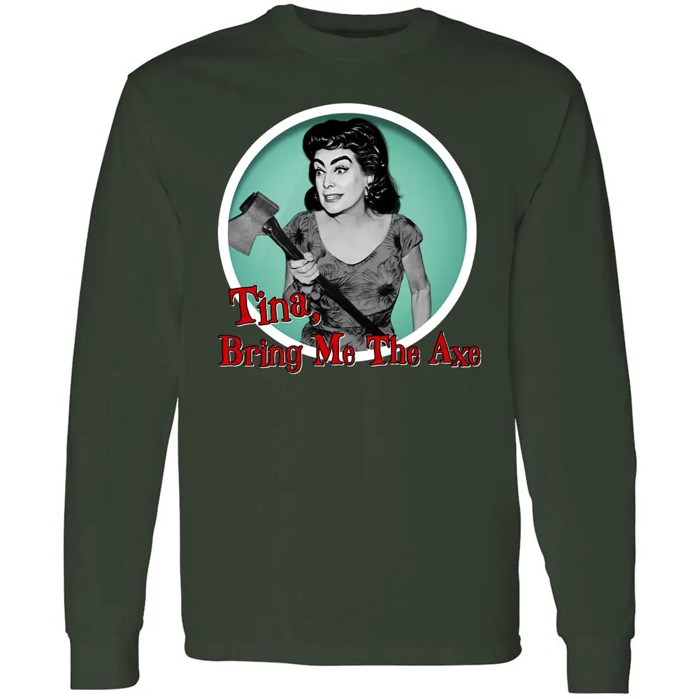Long Sleeve T-Shirt - FEWX9KWM - Forest Green - 4