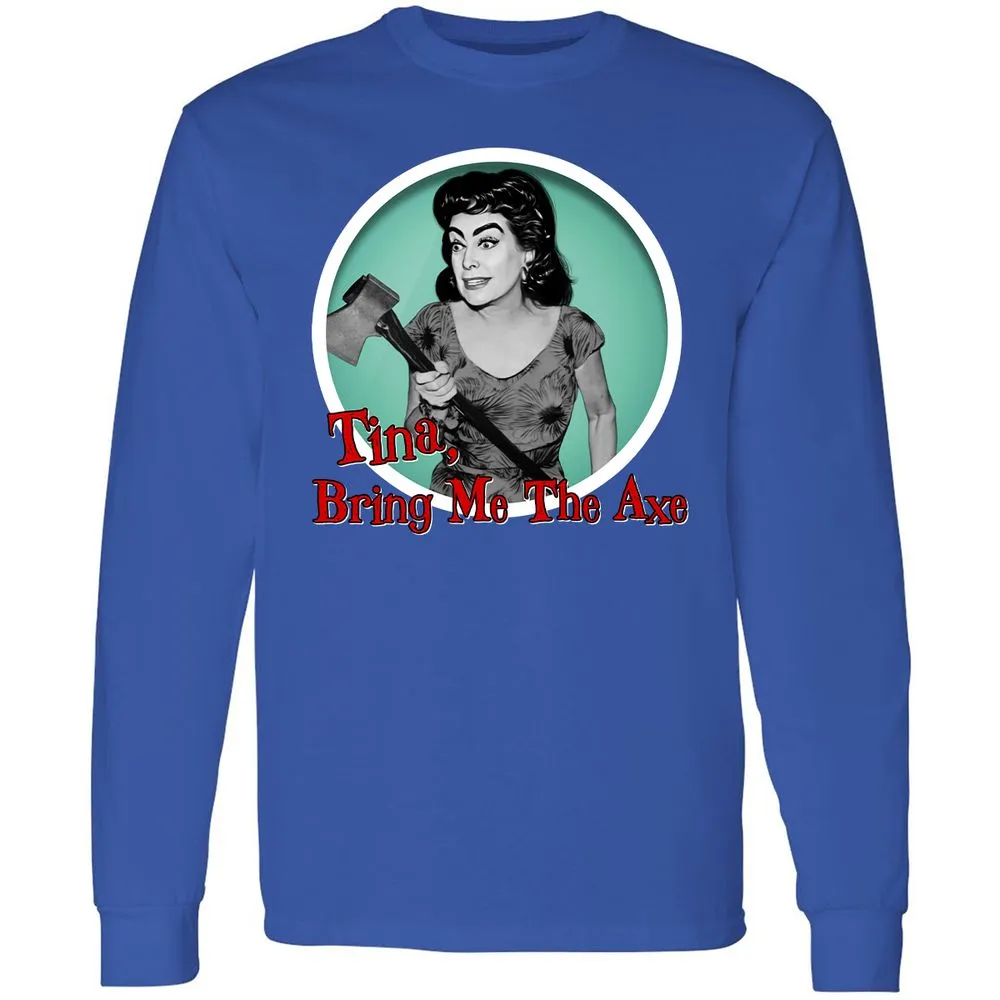 Long Sleeve T-Shirt - FEWX9KWM - Royal - 8