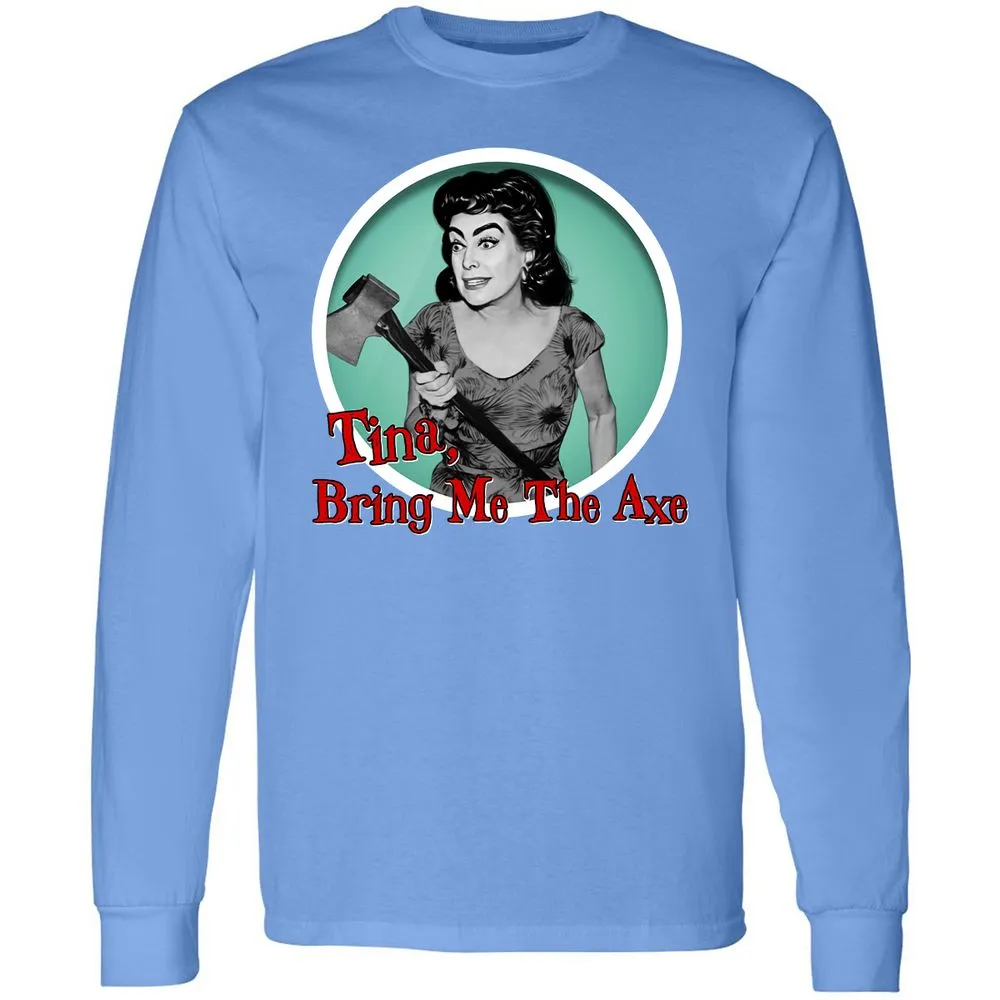 Long Sleeve T-Shirt - FEWX9KWM - Carolina Blue - 12
