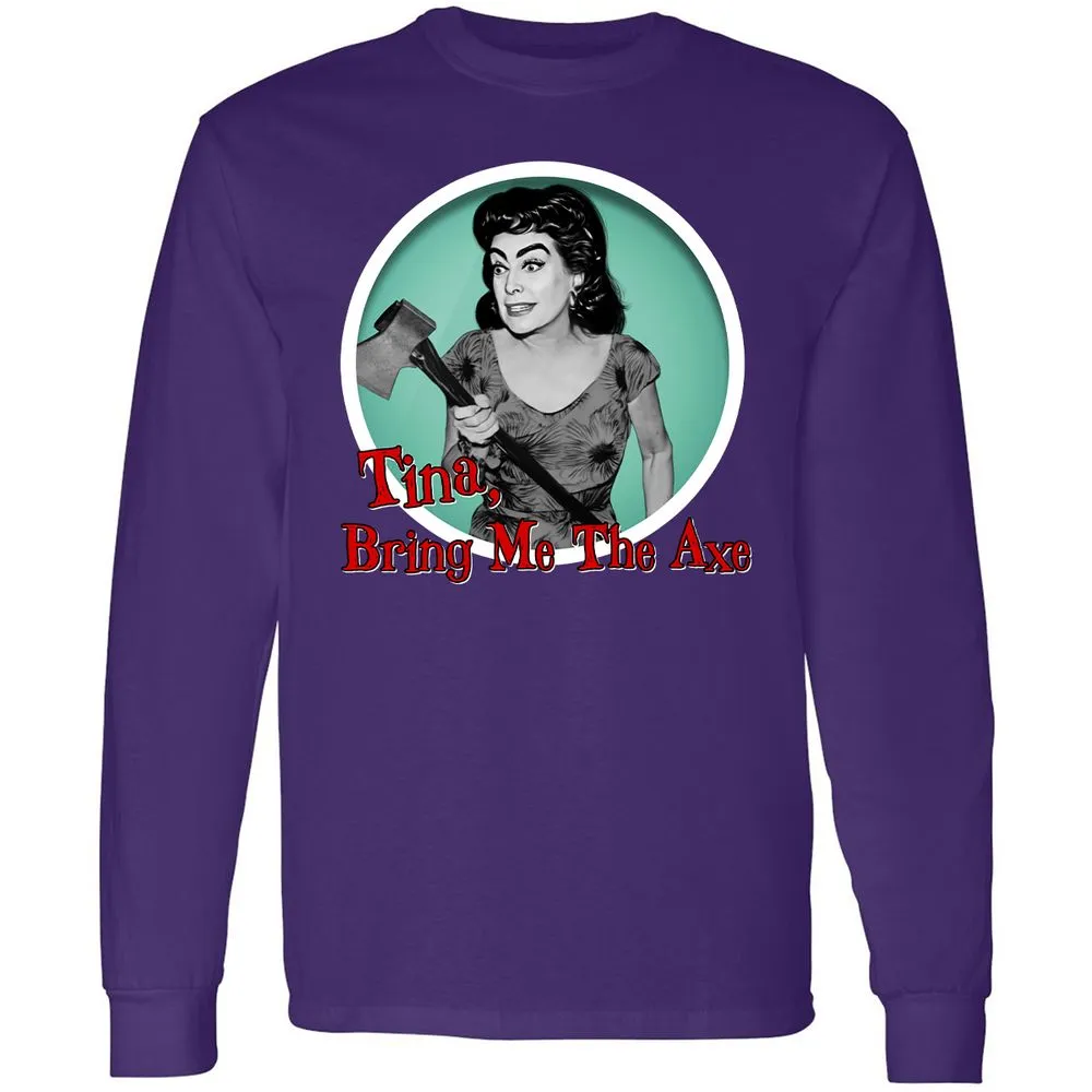 Long Sleeve T-Shirt - FEWX9KWM - Purple - 13