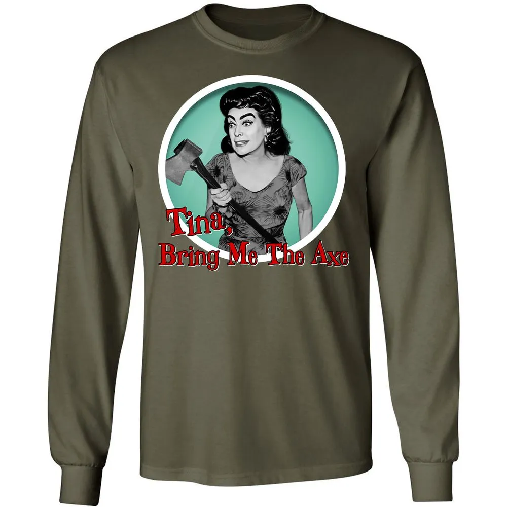 Long Sleeve T-Shirt - FEWX9KWM - Military Green - 16