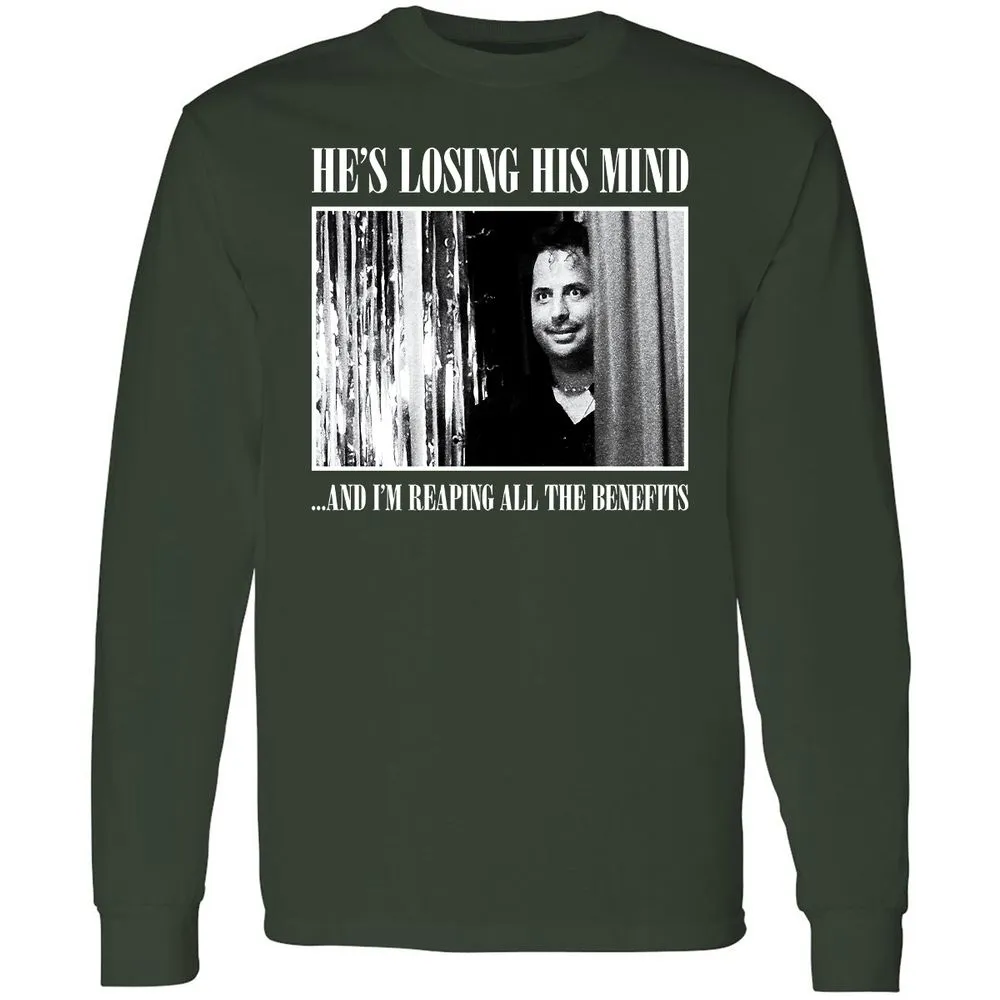 Long Sleeve T-Shirt - WU2B7Z8L - Forest Green - 4