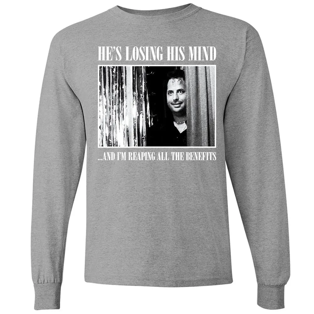 Long Sleeve T-Shirt - WU2B7Z8L - Graphite Heather - 6