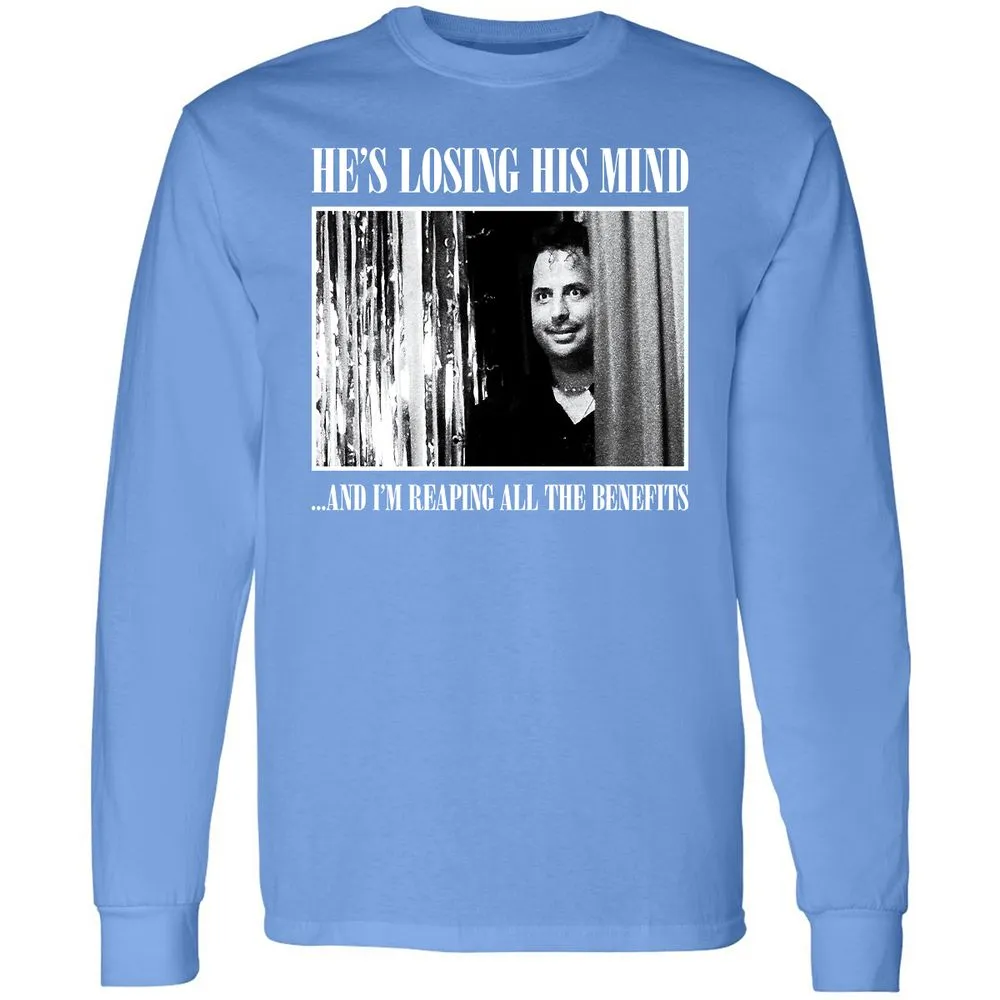 Long Sleeve T-Shirt - WU2B7Z8L - Carolina Blue - 12