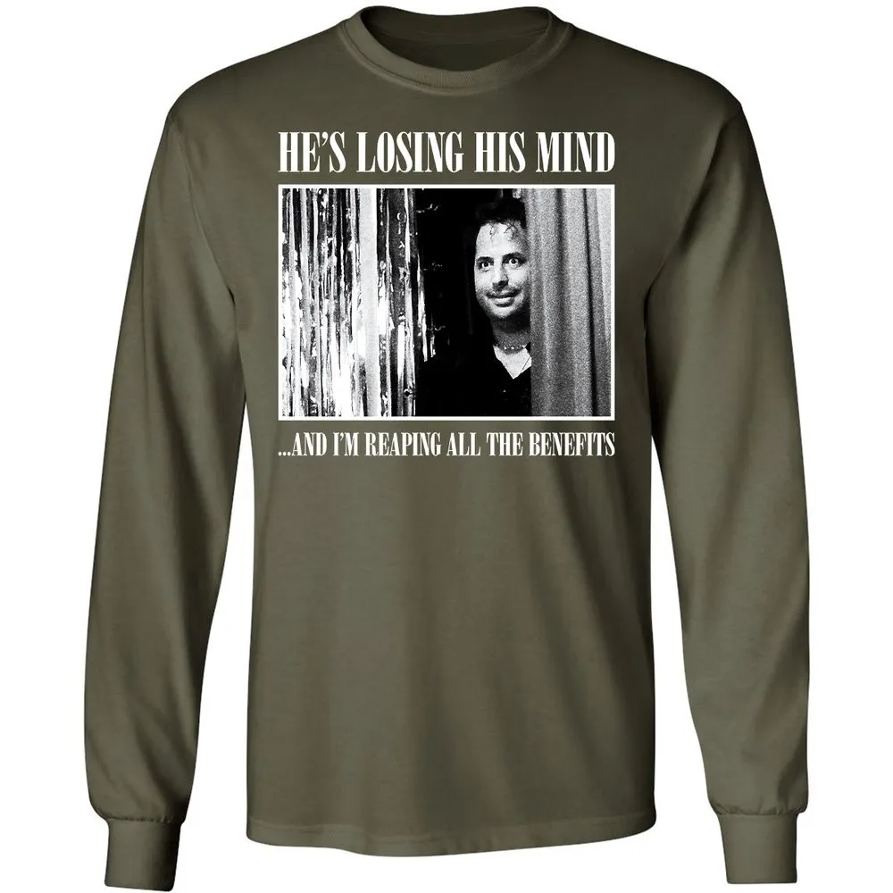 Long Sleeve T-Shirt - WU2B7Z8L - Military Green - 16