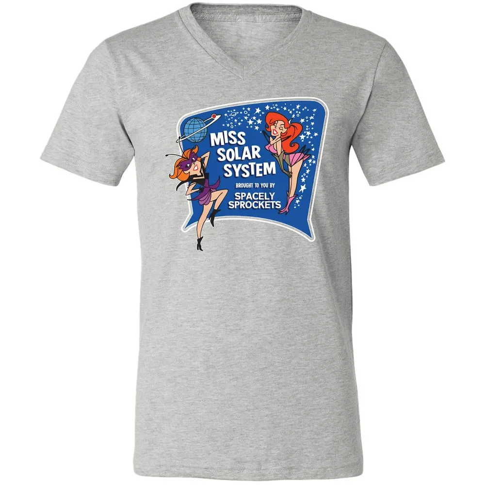 Unisex V-Neck T-Shirt - 53KA71NW - Athletic Heather - 7