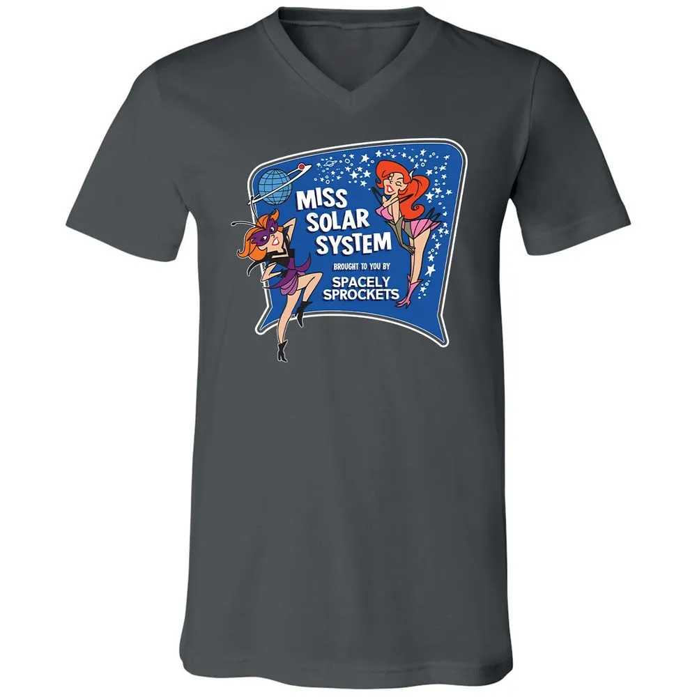 Unisex V-Neck T-Shirt - 53KA71NW - Asphalt - 12