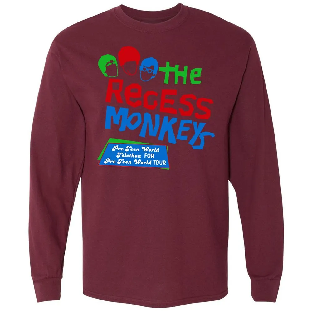 Long Sleeve T-Shirt - 2ET4K7HV - Maroon - 11