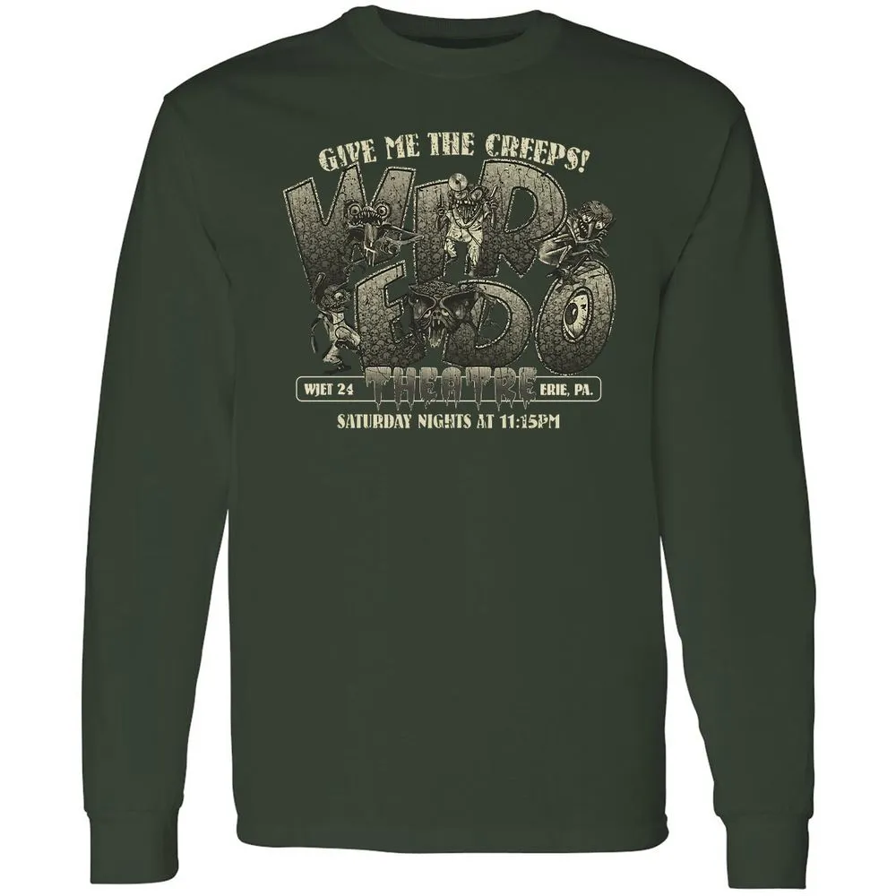 Long Sleeve T-Shirt - WWLY4PEK - Forest Green - 4