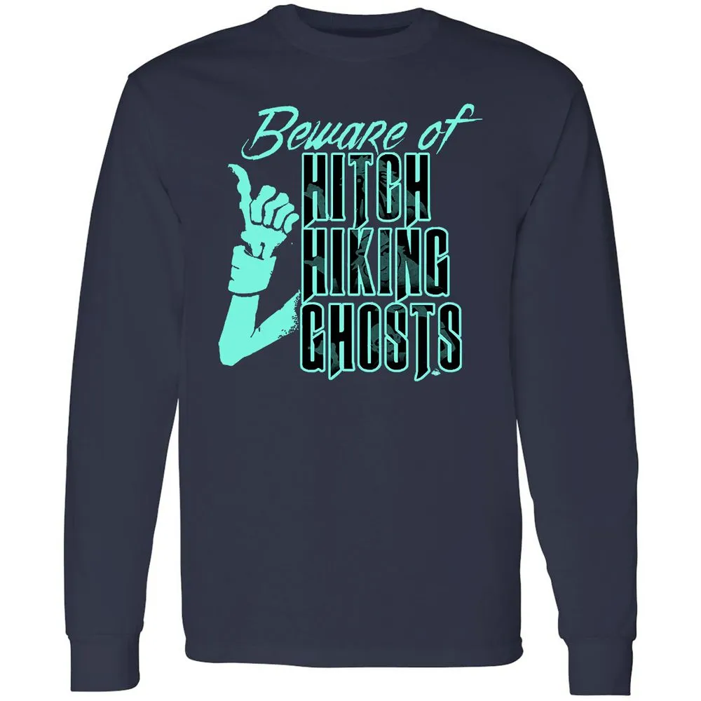 Long Sleeve T-Shirt - WYGZDMYQ - Navy - 2