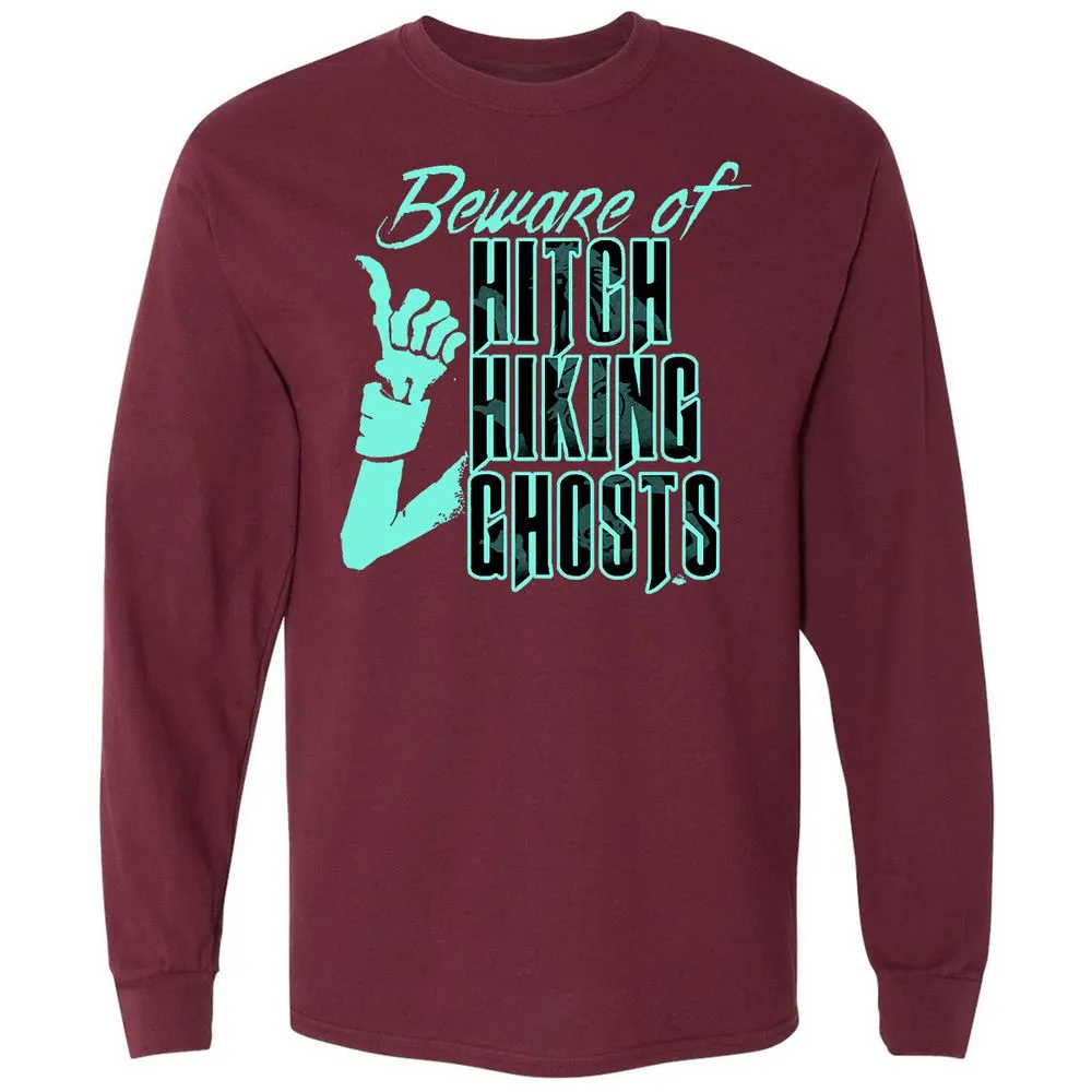 Long Sleeve T-Shirt - WYGZDMYQ - Maroon - 11