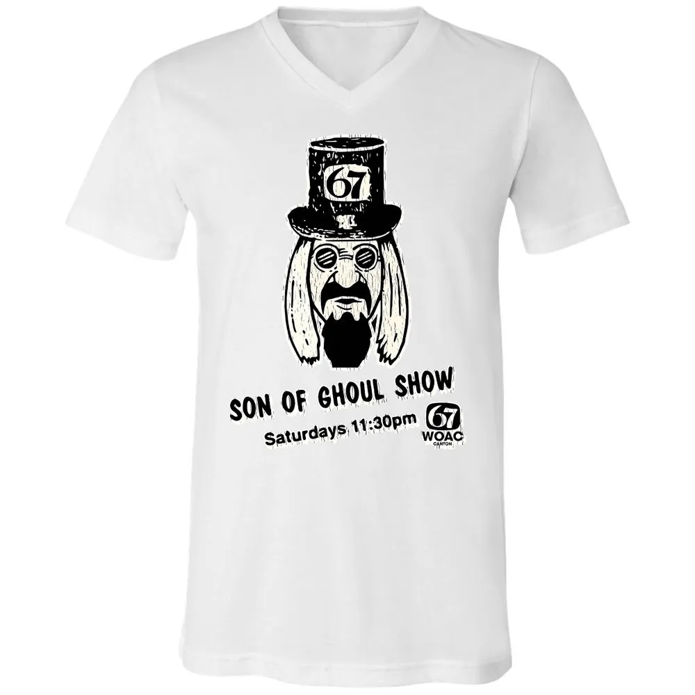 Unisex V-Neck T-Shirt - R5B52KSH - White - 5