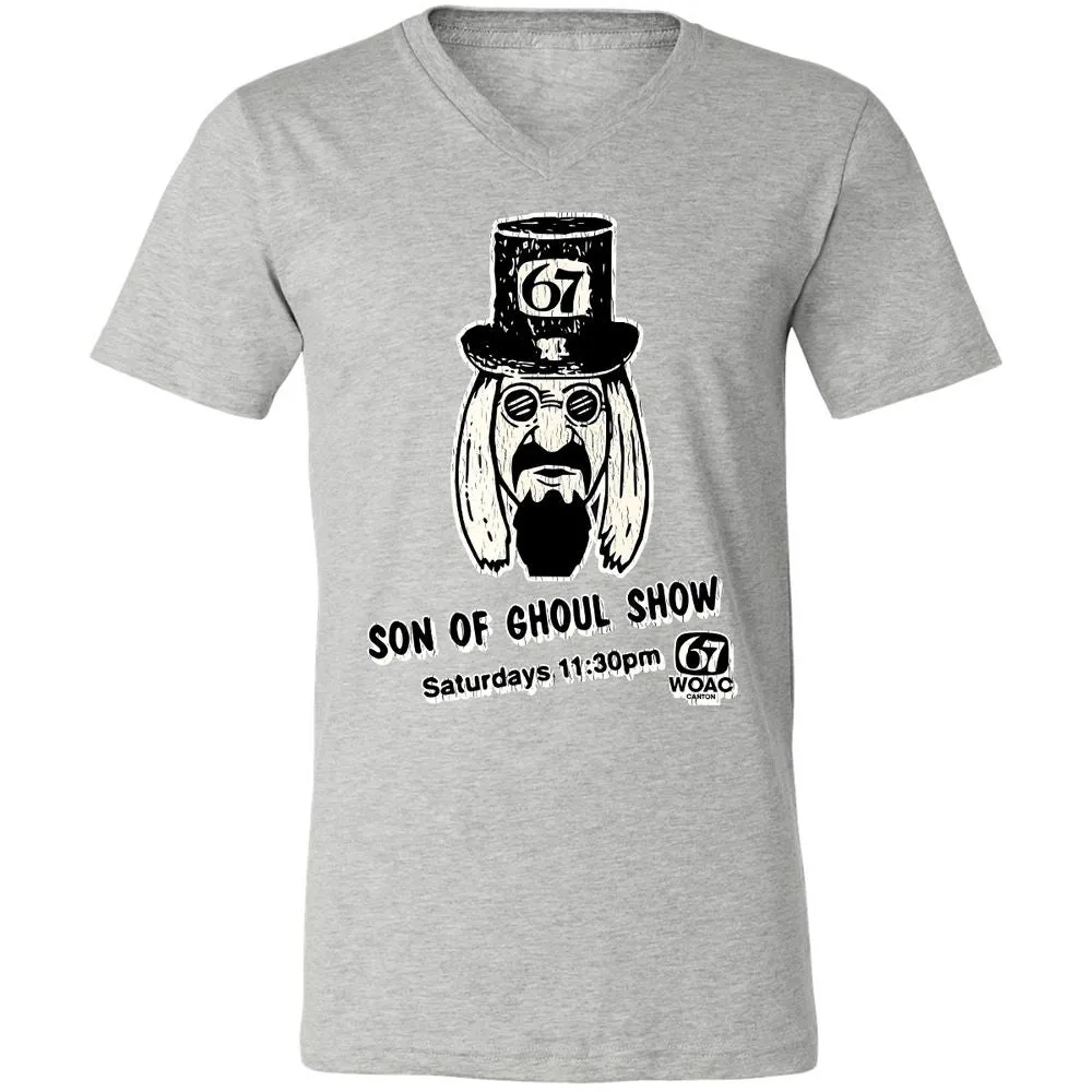 Unisex V-Neck T-Shirt - R5B52KSH - Athletic Heather - 7