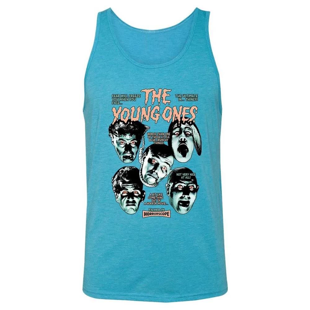 Unisex Jersey Tank - 32Q5HH9L - Aqua Triblend - 3